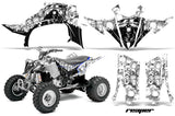 ATV Graphics Kit Quad Decal Sticker Wrap For Yamaha YFZ450RSE 2014-2016 REAPER WHITE