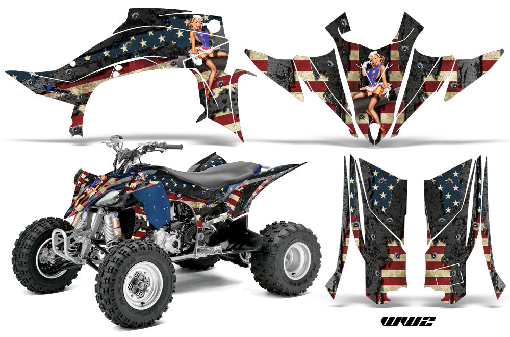 ATV Graphics Kit Quad Decal Sticker Wrap For Yamaha YFZ450RSE 2014-2016 WW2 BOMBER-atv motorcycle utv parts accessories gear helmets jackets gloves pantsAll Terrain Depot