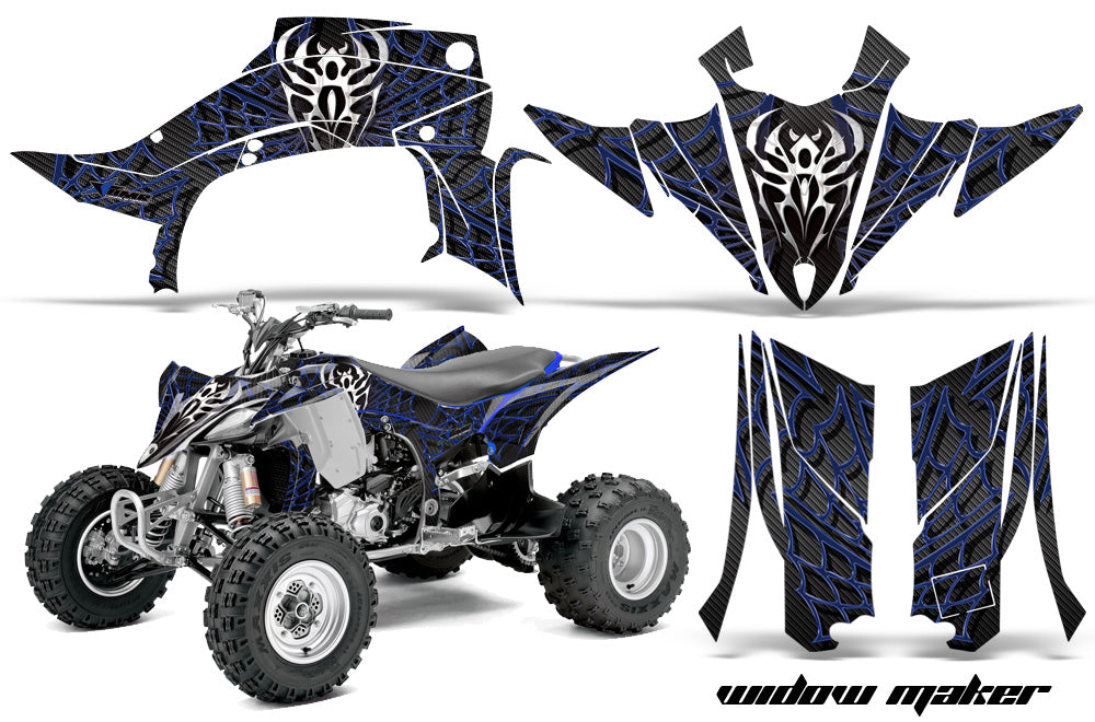 ATV Graphics Kit Quad Decal Sticker Wrap For Yamaha YFZ450RSE 2014-2016 WIDOW BLUE BLACK-atv motorcycle utv parts accessories gear helmets jackets gloves pantsAll Terrain Depot