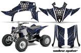 ATV Graphics Kit Quad Decal Sticker Wrap For Yamaha YFZ450RSE 2014-2016 WIDOW BLUE BLACK