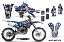 Load image into Gallery viewer, Dirt Bike Graphics Kit Decal Sticker Wrap For Yamaha YZ250F YZ450F 2014-2017 HATTER BLACK SILVER-atv motorcycle utv parts accessories gear helmets jackets gloves pantsAll Terrain Depot