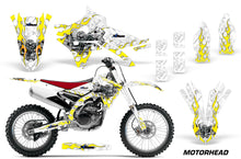 Load image into Gallery viewer, Dirt Bike Graphics Kit Decal Sticker Wrap For Yamaha YZ250F YZ450F 2014-2017 MOTORHEAD WHITE-atv motorcycle utv parts accessories gear helmets jackets gloves pantsAll Terrain Depot