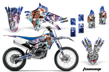 Load image into Gallery viewer, Dirt Bike Graphics Kit Decal Sticker Wrap For Yamaha YZ250F YZ450F 2014-2017 TSUNAMI BLUE-atv motorcycle utv parts accessories gear helmets jackets gloves pantsAll Terrain Depot
