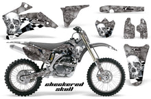 Load image into Gallery viewer, Graphics Kit Decal Wrap + # Plates For Yamaha YZ250F YZ450F 2006-2009 CHECKERED CHROME-atv motorcycle utv parts accessories gear helmets jackets gloves pantsAll Terrain Depot