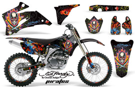 Graphics Kit Decal Wrap + # Plates For Yamaha YZ250F YZ450F 2006-2009 EDHP BLACK-atv motorcycle utv parts accessories gear helmets jackets gloves pantsAll Terrain Depot
