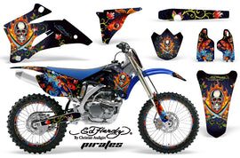 Graphics Kit Decal Wrap + # Plates For Yamaha YZ250F YZ450F 2006-2009 EDHP BLUE-atv motorcycle utv parts accessories gear helmets jackets gloves pantsAll Terrain Depot