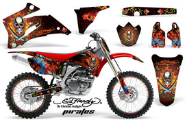 Graphics Kit Decal Wrap + # Plates For Yamaha YZ250F YZ450F 2006-2009 EDHP RED-atv motorcycle utv parts accessories gear helmets jackets gloves pantsAll Terrain Depot