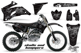Graphics Kit Decal Wrap + # Plates For Yamaha YZ250F YZ450F 2006-2009 HISH SILVER-atv motorcycle utv parts accessories gear helmets jackets gloves pantsAll Terrain Depot