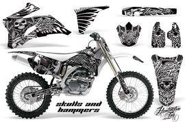 Graphics Kit Decal Wrap + # Plates For Yamaha YZ250F YZ450F 2006-2009 HISH WHITE-atv motorcycle utv parts accessories gear helmets jackets gloves pantsAll Terrain Depot