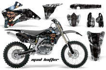 Load image into Gallery viewer, Graphics Kit Decal Wrap + # Plates For Yamaha YZ250F YZ450F 2006-2009 HATTER BLACK SILVER-atv motorcycle utv parts accessories gear helmets jackets gloves pantsAll Terrain Depot