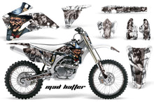 Load image into Gallery viewer, Graphics Kit Decal Wrap + # Plates For Yamaha YZ250F YZ450F 2006-2009 HATTER SILVER WHITE-atv motorcycle utv parts accessories gear helmets jackets gloves pantsAll Terrain Depot
