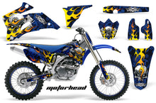Load image into Gallery viewer, Graphics Kit Decal Wrap + # Plates For Yamaha YZ250F YZ450F 2006-2009 MOTORHEAD BLUE-atv motorcycle utv parts accessories gear helmets jackets gloves pantsAll Terrain Depot