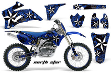 Load image into Gallery viewer, Graphics Kit Decal Wrap + # Plates For Yamaha YZ250F YZ450F 2006-2009 NORTHSTAR BLUE-atv motorcycle utv parts accessories gear helmets jackets gloves pantsAll Terrain Depot