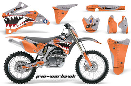 Graphics Kit Decal Wrap + # Plates For Yamaha YZ250F YZ450F 2006-2009 WARHAWK ORANGE-atv motorcycle utv parts accessories gear helmets jackets gloves pantsAll Terrain Depot