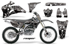 Load image into Gallery viewer, Graphics Kit Decal Wrap + # Plates For Yamaha YZ250F YZ450F 2006-2009 REAPER SILVER-atv motorcycle utv parts accessories gear helmets jackets gloves pantsAll Terrain Depot