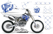 Load image into Gallery viewer, Graphics Kit Decal Wrap + # Plates For Yamaha YZ250F YZ450F 2006-2009 RELOADED BLUE WHITE-atv motorcycle utv parts accessories gear helmets jackets gloves pantsAll Terrain Depot