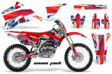Graphics Kit Decal Wrap + # Plates For Yamaha YZ250F YZ450F 2006-2009 UNION JACK