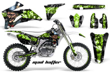 Load image into Gallery viewer, Graphics Kit Decal Wrap + # Plates For Yamaha YZ250F YZ450F 2006-2009 HATTER GREEN BLACK-atv motorcycle utv parts accessories gear helmets jackets gloves pantsAll Terrain Depot