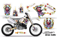 Load image into Gallery viewer, Dirt Bike Graphics Kit Decal Wrap for Yamaha YZ125 YZ250 2002-2014 EDHLK WHITE-atv motorcycle utv parts accessories gear helmets jackets gloves pantsAll Terrain Depot