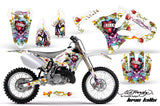 Dirt Bike Graphics Kit Decal Wrap for Yamaha YZ125 YZ250 2002-2014 EDHLK WHITE