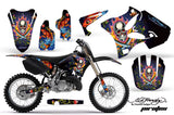 Dirt Bike Graphics Kit Decal Wrap for Yamaha YZ125 YZ250 2002-2014 EDHP BLUE