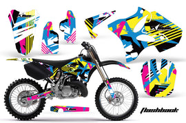 Dirt Bike Graphics Kit Decal Wrap for Yamaha YZ125 YZ250 2002-2014 FLASHBACK-atv motorcycle utv parts accessories gear helmets jackets gloves pantsAll Terrain Depot
