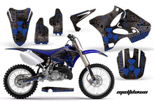 Load image into Gallery viewer, Dirt Bike Graphics Kit Decal Wrap for Yamaha YZ125 YZ250 2002-2014 MELTDOWN BLUE BLACK-atv motorcycle utv parts accessories gear helmets jackets gloves pantsAll Terrain Depot