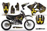 Dirt Bike Graphics Kit Decal Wrap for Yamaha YZ125 YZ250 2002-2014 MELTDOWN YELLOW BLACK