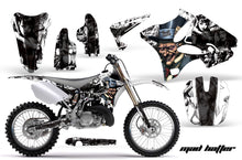 Load image into Gallery viewer, Dirt Bike Graphics Kit Decal Wrap for Yamaha YZ125 YZ250 2002-2014 HATTER BLACK WHITE-atv motorcycle utv parts accessories gear helmets jackets gloves pantsAll Terrain Depot