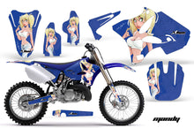 Load image into Gallery viewer, Dirt Bike Graphics Kit Decal Wrap for Yamaha YZ125 YZ250 2002-2014 MANDY WHITE BLUE-atv motorcycle utv parts accessories gear helmets jackets gloves pantsAll Terrain Depot