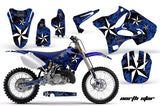 Dirt Bike Graphics Kit Decal Wrap for Yamaha YZ125 YZ250 2002-2014 NORTHSTAR BLUE