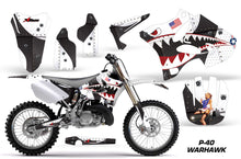 Load image into Gallery viewer, Dirt Bike Graphics Kit Decal Wrap for Yamaha YZ125 YZ250 2002-2014 WARHAWK WHITE-atv motorcycle utv parts accessories gear helmets jackets gloves pantsAll Terrain Depot