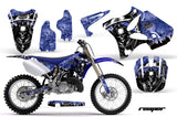 Dirt Bike Graphics Kit Decal Wrap for Yamaha YZ125 YZ250 2002-2014 REAPER BLUE
