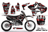 Dirt Bike Graphics Kit Decal Wrap for Yamaha YZ125 YZ250 2002-2014 SSSH RED BLACK