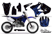Load image into Gallery viewer, Dirt Bike Graphics Kit Decal Wrap for Yamaha YZ125 YZ250 2002-2014 RELOADED BLUE BLACK-atv motorcycle utv parts accessories gear helmets jackets gloves pantsAll Terrain Depot