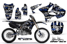 Load image into Gallery viewer, Dirt Bike Graphics Kit Decal Wrap for Yamaha YZ125 YZ250 2002-2014 SSSH BLUE BLACK-atv motorcycle utv parts accessories gear helmets jackets gloves pantsAll Terrain Depot