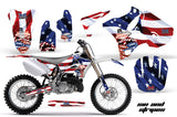 Dirt Bike Graphics Kit Decal Wrap for Yamaha YZ125 YZ250 2002-2014 USA SINS
