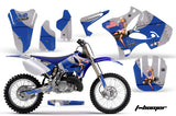 Dirt Bike Graphics Kit Decal Wrap for Yamaha YZ125 YZ250 2002-2014 TBOMBER BLUE