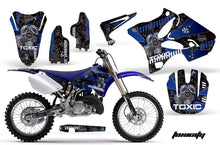 Load image into Gallery viewer, Dirt Bike Graphics Kit Decal Wrap for Yamaha YZ125 YZ250 2002-2014 TOXIC BLUE BLACK-atv motorcycle utv parts accessories gear helmets jackets gloves pantsAll Terrain Depot