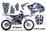 Dirt Bike Graphics Kit Decal Wrap for Yamaha YZ125 YZ250 2002-2014 URBAN CAMO BLUE