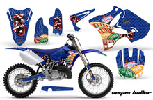 Load image into Gallery viewer, Dirt Bike Graphics Kit Decal Wrap for Yamaha YZ125 YZ250 2002-2014 VEGAS BLUE-atv motorcycle utv parts accessories gear helmets jackets gloves pantsAll Terrain Depot