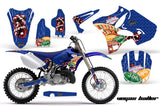 Dirt Bike Graphics Kit Decal Wrap for Yamaha YZ125 YZ250 2002-2014 VEGAS BLUE