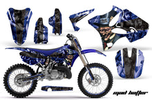 Load image into Gallery viewer, Graphics Kit Decal Sticker Wrap + # Plates For Yamaha YZ125 YZ250 2002-2014 HATTER BLACK BLUE-atv motorcycle utv parts accessories gear helmets jackets gloves pantsAll Terrain Depot
