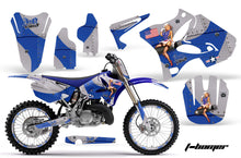 Load image into Gallery viewer, Graphics Kit Decal Sticker Wrap + # Plates For Yamaha YZ125 YZ250 2002-2014 TBOMBER BLUE-atv motorcycle utv parts accessories gear helmets jackets gloves pantsAll Terrain Depot