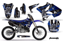 Load image into Gallery viewer, Graphics Kit Decal Sticker Wrap + # Plates For Yamaha YZ125 YZ250 2002-2014 TOXIC BLUE BLACK-atv motorcycle utv parts accessories gear helmets jackets gloves pantsAll Terrain Depot