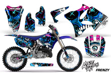 Load image into Gallery viewer, Graphics Kit Decal Sticker Wrap + # Plates For Yamaha YZ125 YZ250 2002-2014 FRENZY BLUE-atv motorcycle utv parts accessories gear helmets jackets gloves pantsAll Terrain Depot