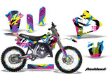 Graphics Kit Decal Sticker Wrap + # Plates For Yamaha YZ125 YZ250 1991-1992 FLASHBACK