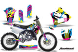 Dirt Bike Graphics Kit Decal Sticker Wrap For Yamaha YZ125 YZ250 1991-1992 FLASHBACK