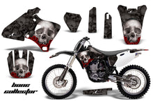 Load image into Gallery viewer, Dirt Bike Graphics Kit Decal Wrap For Yamaha YZ 250F/400F/426F 1998-2002 BONES BLACK-atv motorcycle utv parts accessories gear helmets jackets gloves pantsAll Terrain Depot