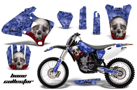 Dirt Bike Graphics Kit Decal Wrap For Yamaha YZ 250F/400F/426F 1998-2002 BONES BLUE-atv motorcycle utv parts accessories gear helmets jackets gloves pantsAll Terrain Depot